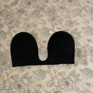 Brand New Black Strapless sticky Bra